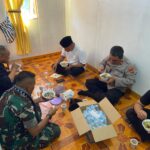 Kapolres Mamberamo Tengah bersama Danki satgas 521 Jalin Silaturahmi Iduladha 1447 H dengan Warga Kobakma