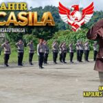 Polres Mamberamo Raya Melaksanakan Upacara Bendera Dalam Rangka Hari Jadi Pancasila 2026