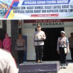 Kapolres Fakfak Pimpin Sertijab Pejabat Utama dan Kapolsek Jajaran