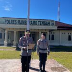 Kapolres Mamberamo Tengah AKBP Muh. Mukabsi, S.Sos., M.M. Pimpin Apel Pagi, Tekankan Disiplin dan Profesionalisme Personel