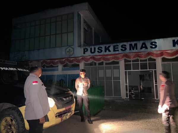 Patroli Humanis Polsek Kelila, Warga Diajak Berperan Aktif Menjaga Keamanan