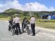 Satlantas Polres Mamberamo tengah Laksanakan Strong Pont Pagi, Wujudkan Kamseltibcar Lantas yang Aman dan Kondusif