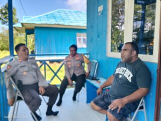 Pastikan Kegiatan Berjalan Aman dan Lancar, Polres Mamberamo Tengah Koordinasi dengan BKD Mamberamo Tengah