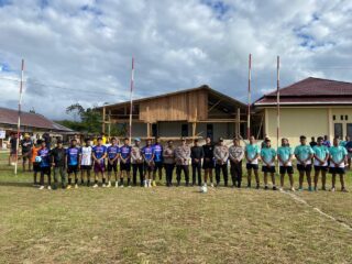 Wakapolres Mamberamo Tengah Resmi Buka Turnamen Olahraga HUT Bhayangkara Ke-80