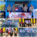 Polres Mamberamo Tengah Salurkan Bansos Sambut HUT Bhayangkara ke-80
