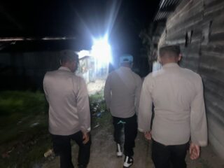 Polsek Kelila Perkuat Pengawasan Melalui Patroli Rutin Malam