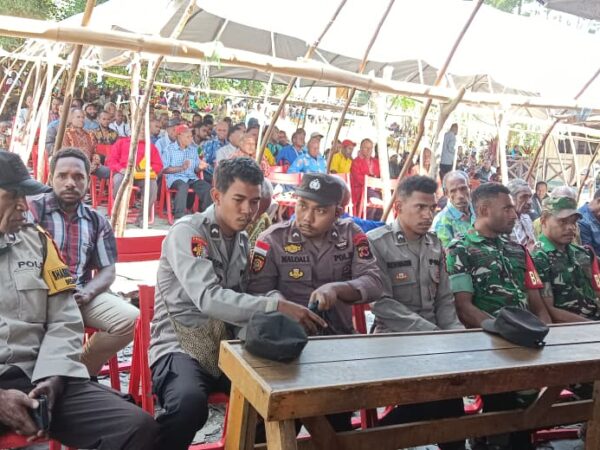 Kapolsek Kelila Hadiri Penamatan Siswa/I Sekolah Alkitab Bogo Tahun 2026
