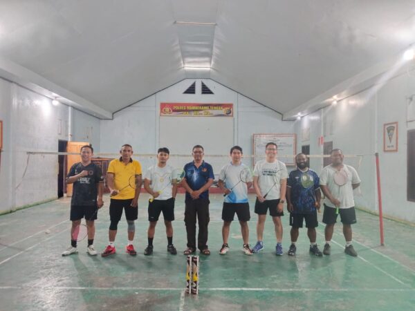 Semangat Sportivitas Warnai Pembukaan Turnamen Badminton HUT Bhayangkara ke-80