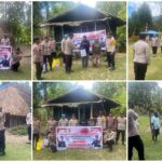 Polsek Kelila Tebar Kepedulian Melalui Bansos dalam Rangka HUT Bhayangkara Ke-80