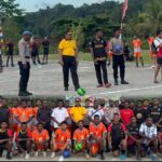 Pembukaan Pertandingan Futsal Intern Polres Mamberamo Raya Pada Rangkaian Peringatan Hut Polri ke-80 Tahun 2026