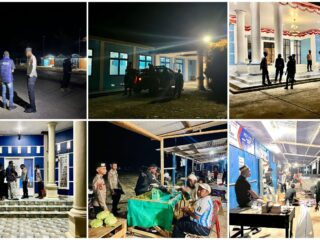 Patroli Dialogis Polres Mamberamo Tengah, Pantau Kamtibmas di Sejumlah Objek Vital Kobakma