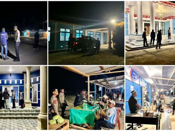 Patroli Dialogis Polres Mamberamo Tengah, Pantau Kamtibmas di Sejumlah Objek Vital Kobakma