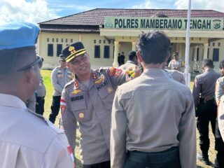 Kapolres Mamberamo Tengah Pimpin Gaktiblin, Temukan Sejumlah Pelanggaran Ringan