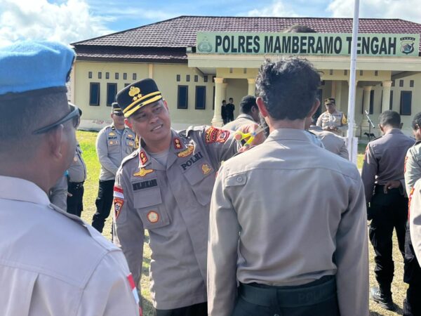 Kapolres Mamberamo Tengah Pimpin Gaktiblin, Temukan Sejumlah Pelanggaran Ringan