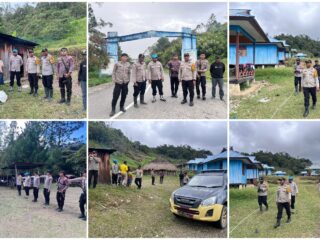 Patroli Perbatasan Desa Kambo, Kapolsek Kelila Pererat Kedekatan dengan Masyarakat