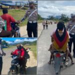 Polisi Hadir di Pagi Hari, Satlantas Mamberamo Tengah Tingkatkan Ketertiban Berlalu Lintas