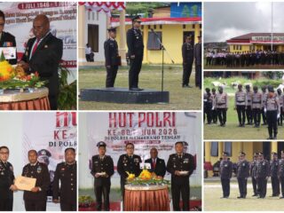 Di Balik Seragam, Ada Semangat Pengabdian: Syukuran HUT Bhayangkara ke-80 Polres Mamberamo Tengah Sarat Makna Kebersamaan