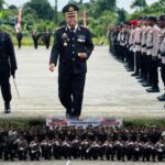 Upacara Hari Bhayangkara Ke-80 Tahun 1 Juli 1946 - 1 Juli 2026 Polres Mamberamo Raya