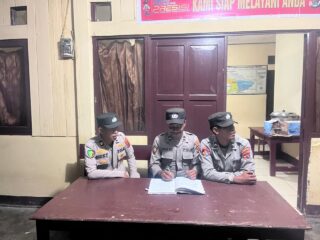 Polsek Kelila Pastikan Kios dan Lingkungan Sekitar Tetap Aman Melalui Patroli Rutin
