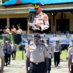 Upacara Korp Raport Kenaikan Pangkat Bintara Polri Polres Mamberamo Raya Tmt 1 Juli 2026