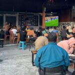 Nobar Bersama Wartawan, Kabid Humas Polda Papua Barat Sampaikan Imbauan Kamtibmas