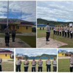 Wakapolres Mamberamo Tengah Pimpin Apel Pagi, Tekankan Pelayanan Humanis dan Kesiapan Personel
