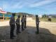 Sat lantas polres mamberamo tengah laksanakan strong point pagi demi kelancaran arus lalu lintas