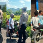 Satuan Lalu Lintas Polres Mamberamo Raya Pastikan Arus Lalu Lintas Tetap Lancar Lewat Operasi Strong Poin