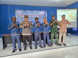 Wakapolres Mamberamo Tengah Hadiri Focus Group Discussion (FGD) Awal RP3KP di aula BKPSDM Kabupaten Mamberamo Tengah