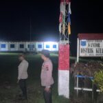 Patroli Rutin Polsek Kelila Jaga Stabilitas Kamtibmas di Lingkungan Pemerintahan