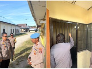 Wakapolres Mamberamo Tengah Cek Rutan, Pastikan Kelayakan dan Kebersihan Sesuai SOP