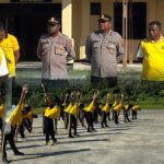 Polres Mamberamo Raya Melaksanakan Olahraga Pagi Bersama Untuk Menjaga Kebugaran dan Meningkatkan Solidaritas Antar Personel
