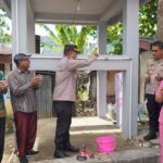 Peringati Hari Bhayangkara ke-80, Polresta Manokwari Salurkan Bantuan Sumur Bor di Fanindi Pantai Manokwari