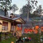 6 Unit Asrama Polsek Pirime Lanny Jaya Terbakar, Polisi Lidik Dugaan Pembakaran