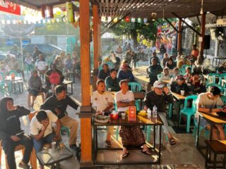 Nobar Bersama Wartawan, Kabid Humas Polda Papua Barat Sampaikan Imbauan Kamtibmas