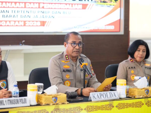 Polda Papua Barat Gelar Taklimat Awal Audit Kinerja Itwasum Polri Tahap II TA 2026 Aspek Pelaksanaan dan Pengendalian