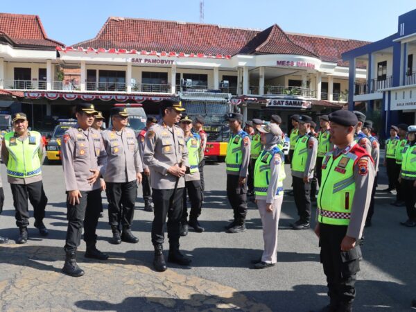Polresta Cilacap Gelar Apel Siaga Bencana, Pastikan Personel Siap Hadapi Situasi Darurat