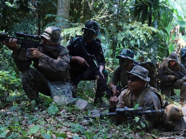 Latgabma SGS 2026 Marfor Lampung Gelar Latihan Materi Taktik Darat