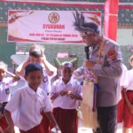 Sambut Hari Jadi ke-78 Polwan, Polwan Polda Papua Barat Gelar Syukuran dan Bakti Sosial di SD Negeri 15 Maripi