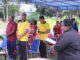 Kapolda Papua Barat Hadiri Pemasangan dan Penutupan Atap Rumah Pastori GKI Syalom Anday