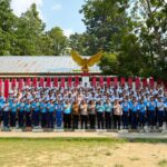 Biro SDM Polda Papua Barat Dampingi Tim Peneliti Lemdiklat Polri (Akpol) Gelar Dianmas di SMA Taruna Kasuari Nusantara