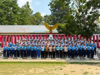 Biro SDM Polda Papua Barat Dampingi Tim Peneliti Lemdiklat Polri (Akpol) Gelar Dianmas di SMA Taruna Kasuari Nusantara