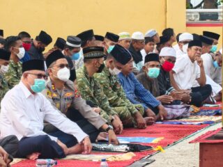 Polres Kaimana Bersama Forkopimda dan Masyarakat Gelar Salat Istisqa, Mohon Hujan dan Perkuat Pesan Kamtibmas