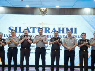 Temui Jaksa Agung, Kapolri Suyudi Dorong Kolaborasi Penegakan Hukum