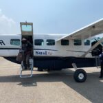 Polsek Tiom Pastikan Penerbangan di Bandara Tiom Aman dan Kondusif